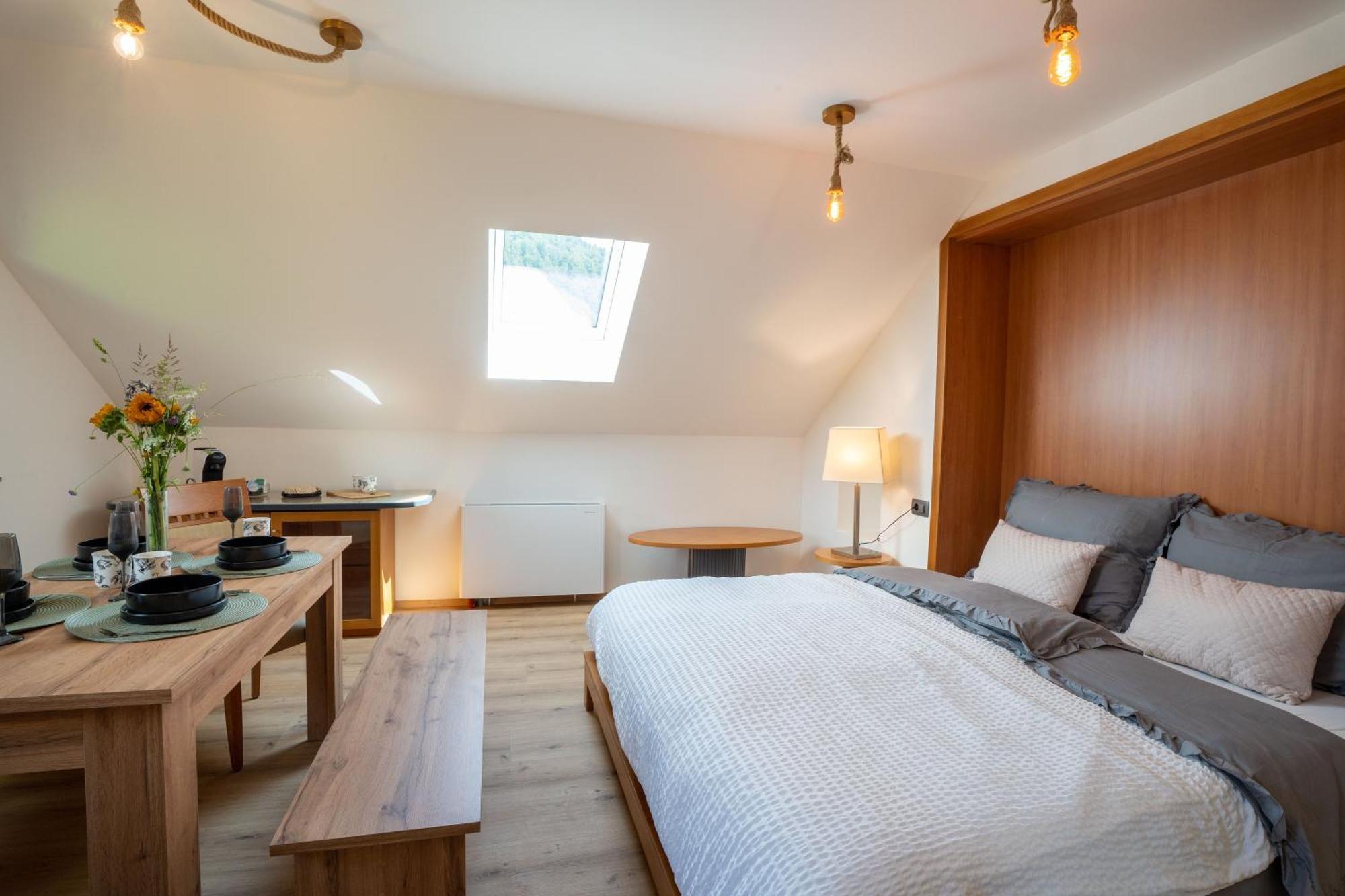 Aparthotel Hom At Vintgar Zgornje Gorje Εξωτερικό φωτογραφία