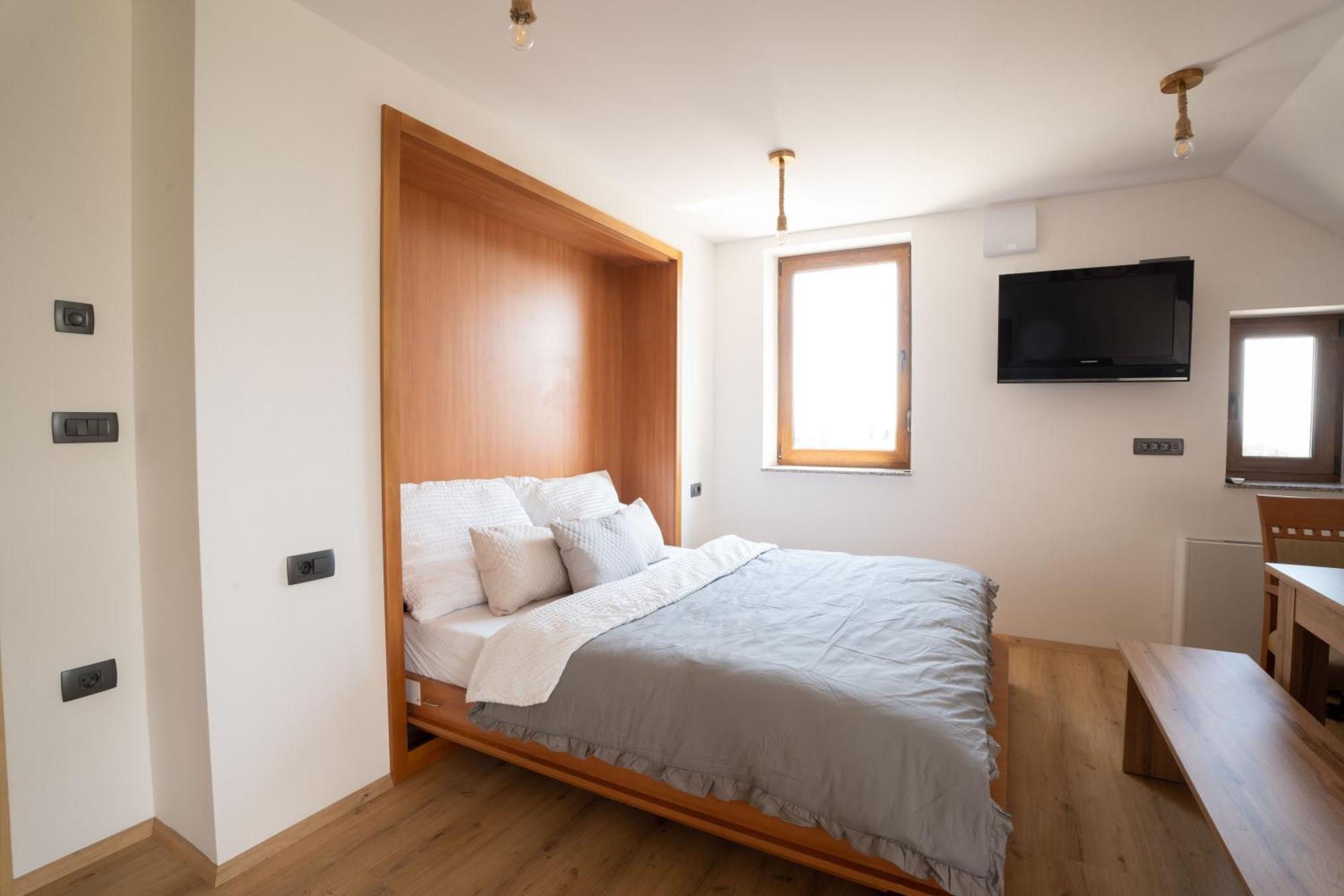 Aparthotel Hom At Vintgar Zgornje Gorje Δωμάτιο φωτογραφία